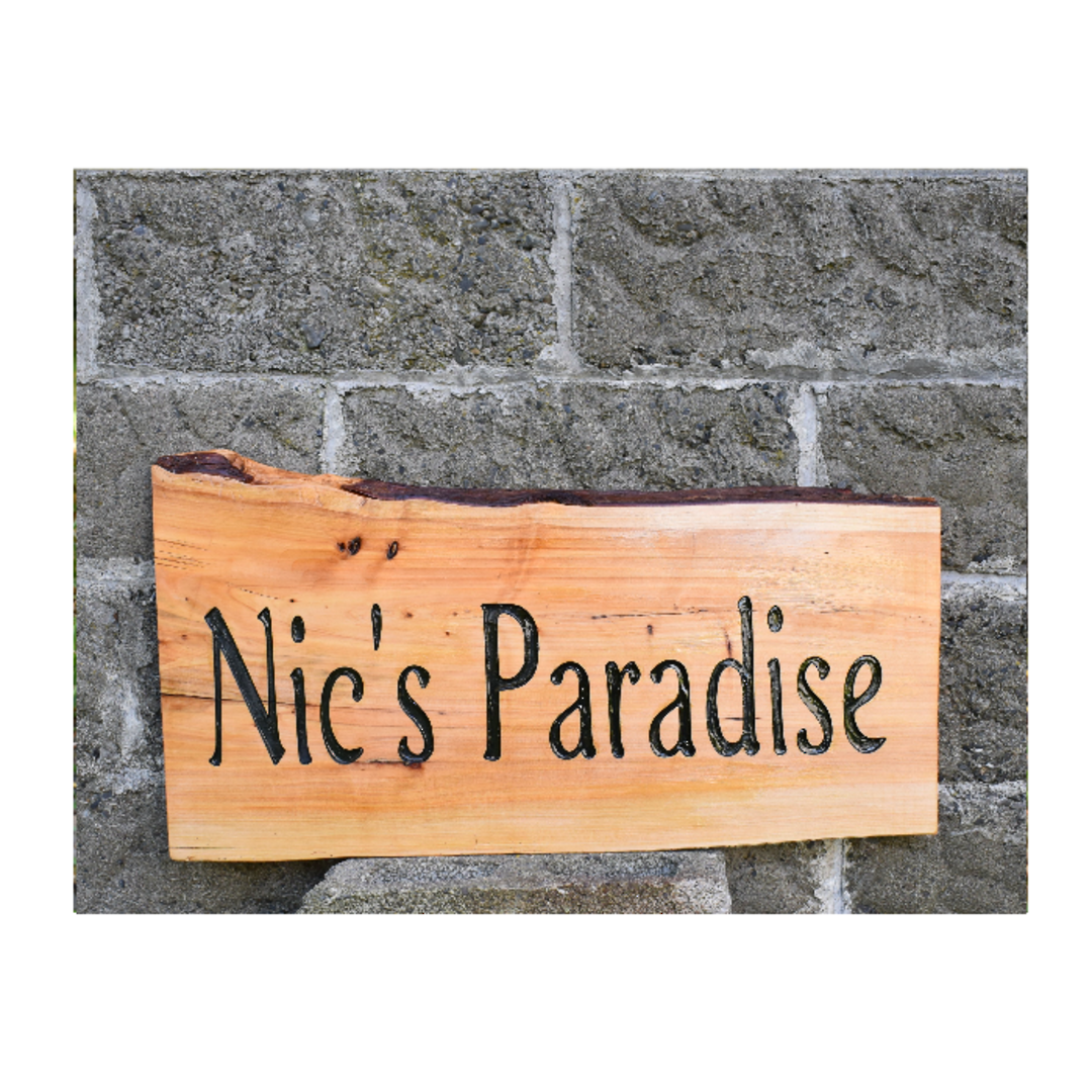 Macrocarpa 'Nic's Paradise' sign image 0